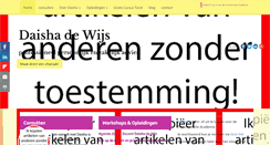 Desktop Screenshot of daishadewijs.nl